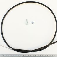 Bowdenzug mit Ösen und Befestigungselementen für Höhenverstellung