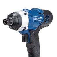 Scheppach Akku Schlagschrauber CID150-20ProS, Ansicht von links.