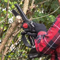 Scheppach Akku-Gehölzschneider mit Lithium-Ionen-Akku, 20V, für präzise Schnitte im Gartenarbeit