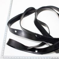 Gummidichtung für Trommel – Detailansicht mit Messskala und Bohrungen