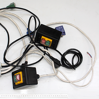 Scheppach-SSK-220V-Assemblage: Steuerbox mit Schaltknöpfen und Kabelverbindungen