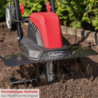 Elektrische Gartenhacke mit hochwertigem Aluminiumguss-Getriebe für präzise Bearbeitung