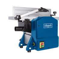 Abricht- & Dickenhobelmaschine HMS650 Scheppach, Ansicht von links oben.