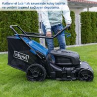 Gras, Rasen, Gerät, E-Scooter, Rasenmäher