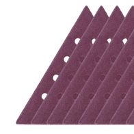 Scheppach Schleifpapier-Dreieckig, Körnung K80 – 10 Stück
