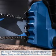 Robuster Krallenanschlag für Sägewerkzeug, Schutz des Schnittguts beim Abrunden