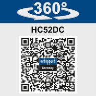 360°-Drehfunktion für den Kompressor HC52DC von Scheppach
