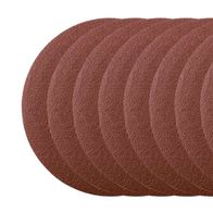 Rundes Schleifpapier (Körnung K 80) für Scheppach-Schleifset mit 10 Stück