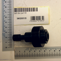 Scheppach Rippenbandscheibe-Bohrkopf mit Aufdruck 'belt disc part 83'