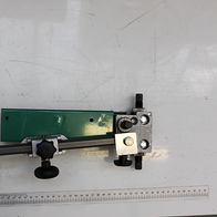 Scheppach-Rollenführungssatz mit Führungsschiene und Halterung für präzise Rollenführung