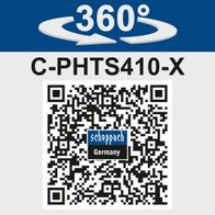 360°-Drehfunktion für präzise Arbeiten mit der Heckenschere/Hochentaster C-PHTS410-X