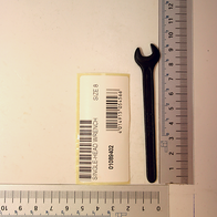 Scheppach-Einmaulschlüssel (SW 8) mit Beschriftung und Barcode