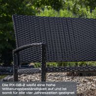 Witterungsbeständiges Outdoor-Möbelstück mit robustem Design für alle Jahreszeiten
