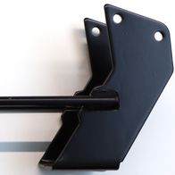 Mitnehmer Blech von Scheppach, gezeigt von der Seite.