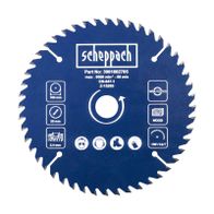 Scheppach-Sägeblatt mit technischen Daten und Anwendungsbereichen (Teilnummer 3901802705)