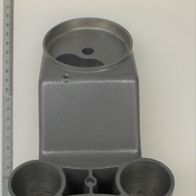 Bearingschale mit integrierten Lagerbohrungen und Montageöffnungen