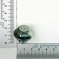 Scheppach-Schraube mit Sechskantkopf und Flansch, Ölablassschraube M12x12