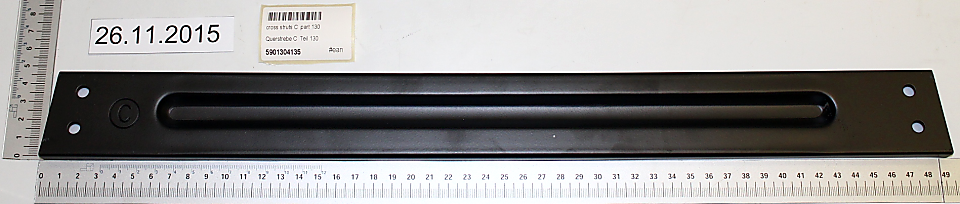 Querstrebe C von Scheppach, Artikelnummer 5901304135, gezeigt von der Seite.