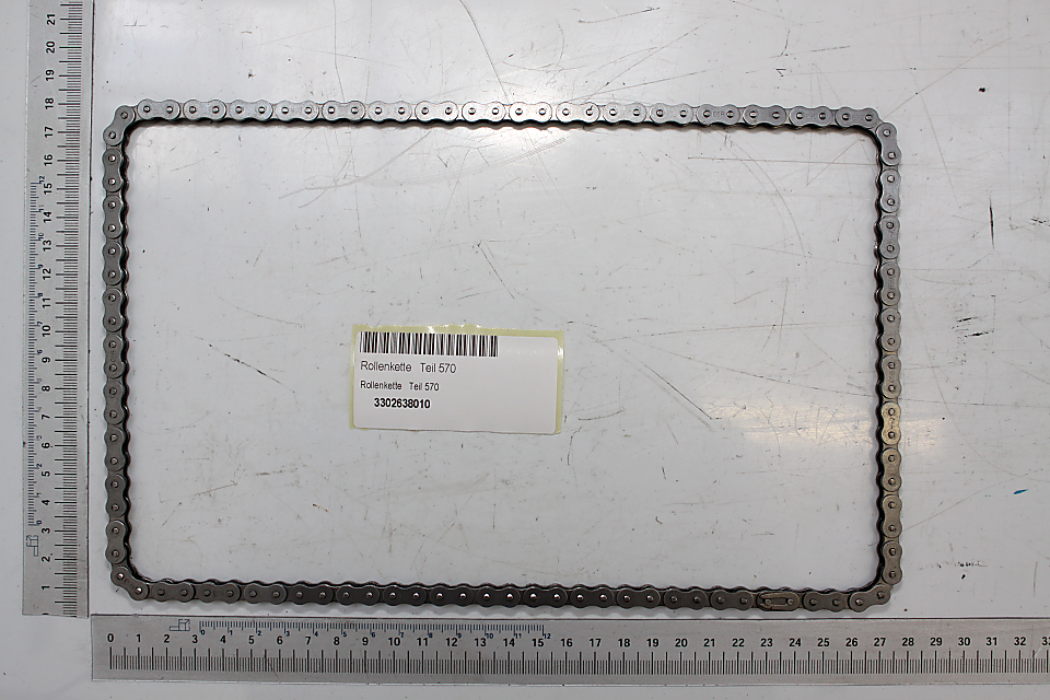 Scheppach-Rollenkette Teil 570 (3302638010) mit 45 Gliedern