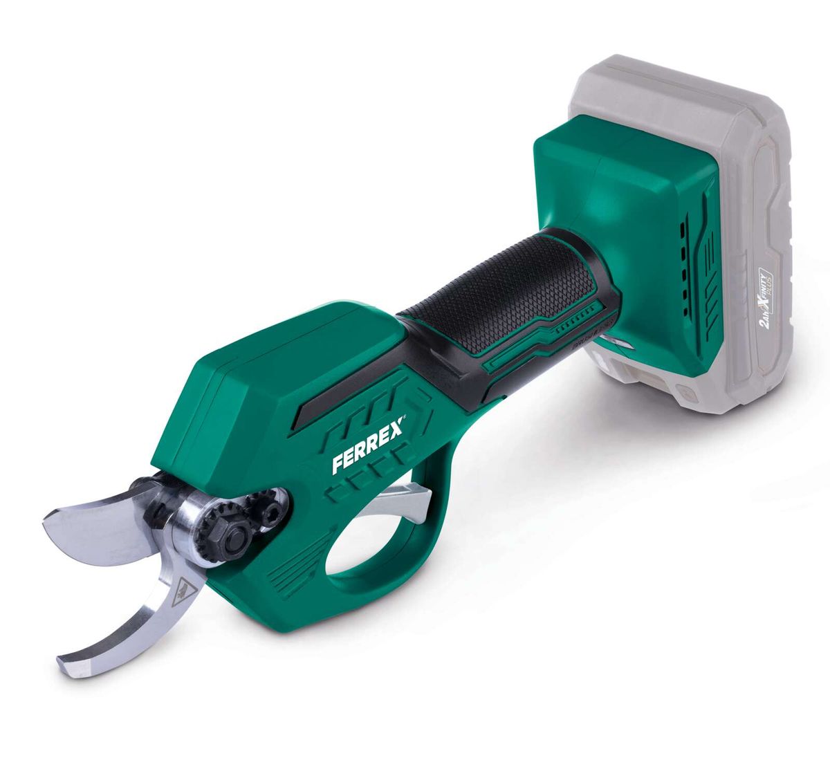 Akku-Astschere F-PRS28 Ferrex Australien, Ansicht von schräg oben.