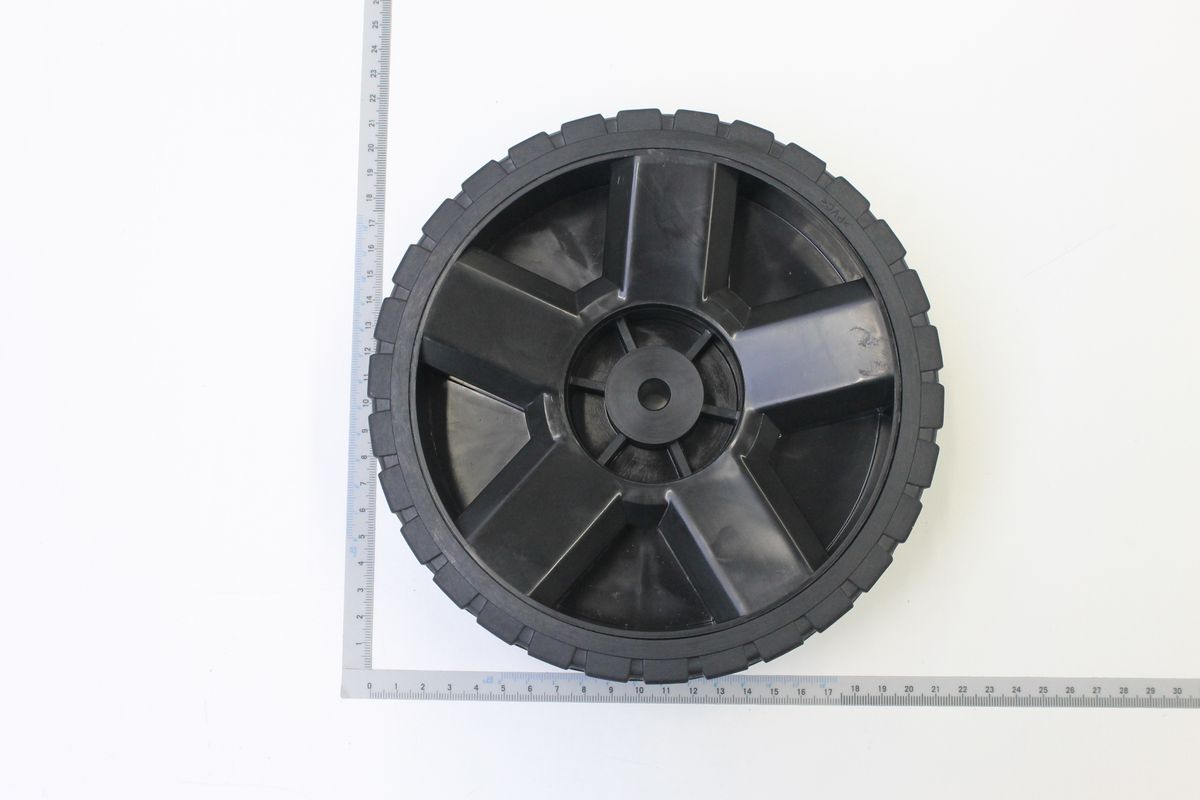Scheppach-Radteil mit Segmenten und Innenstruktur, 205 mm Durchmesser