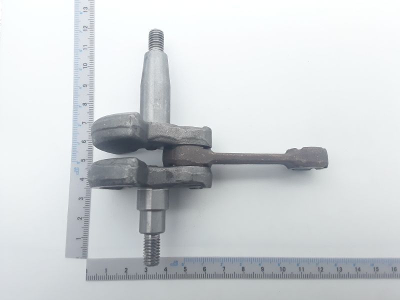 Scheppach-Kurbelwellenkupplung mit Handgriff, Teil der Kurbelwelle