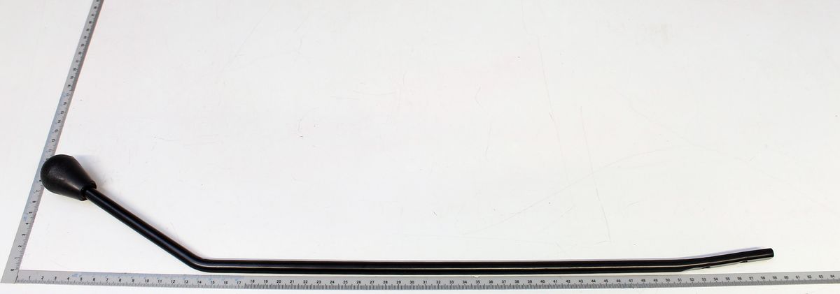 Scheppach-Schalthebel mit gebogener Stange und Kugelkopf, Teil der Schalthebel-Kombination
