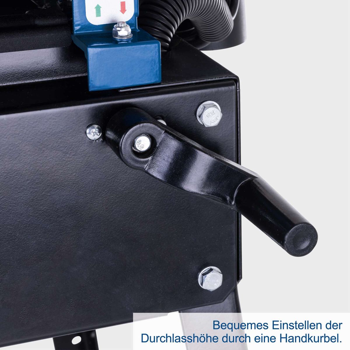 Handkurbel zum Einstellen der Durchlasshöhe für Scheppach-Hobel
