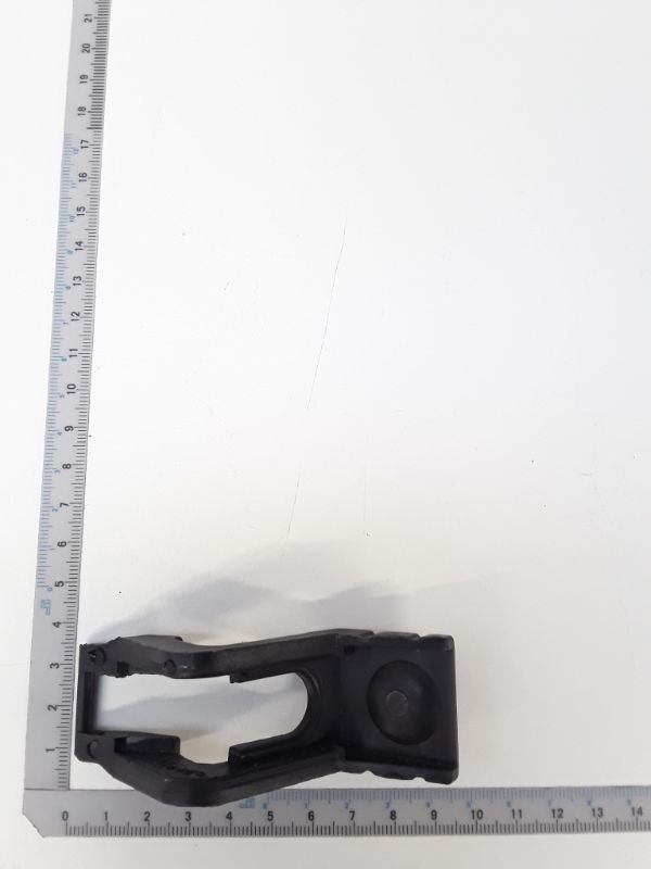 Verstellgriff von Scheppach, Ansicht von der Seite.