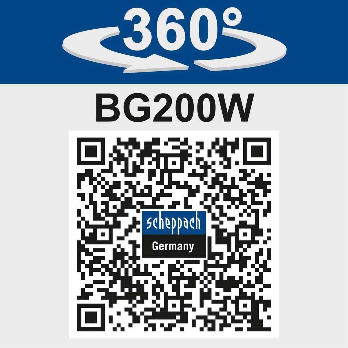 Nass- und Trockenschleifer BG200W mit 360°-Schleifkopf, 250W Leistung, 200mm Schleifstein, Funkenschutz und Werkstückauflage.