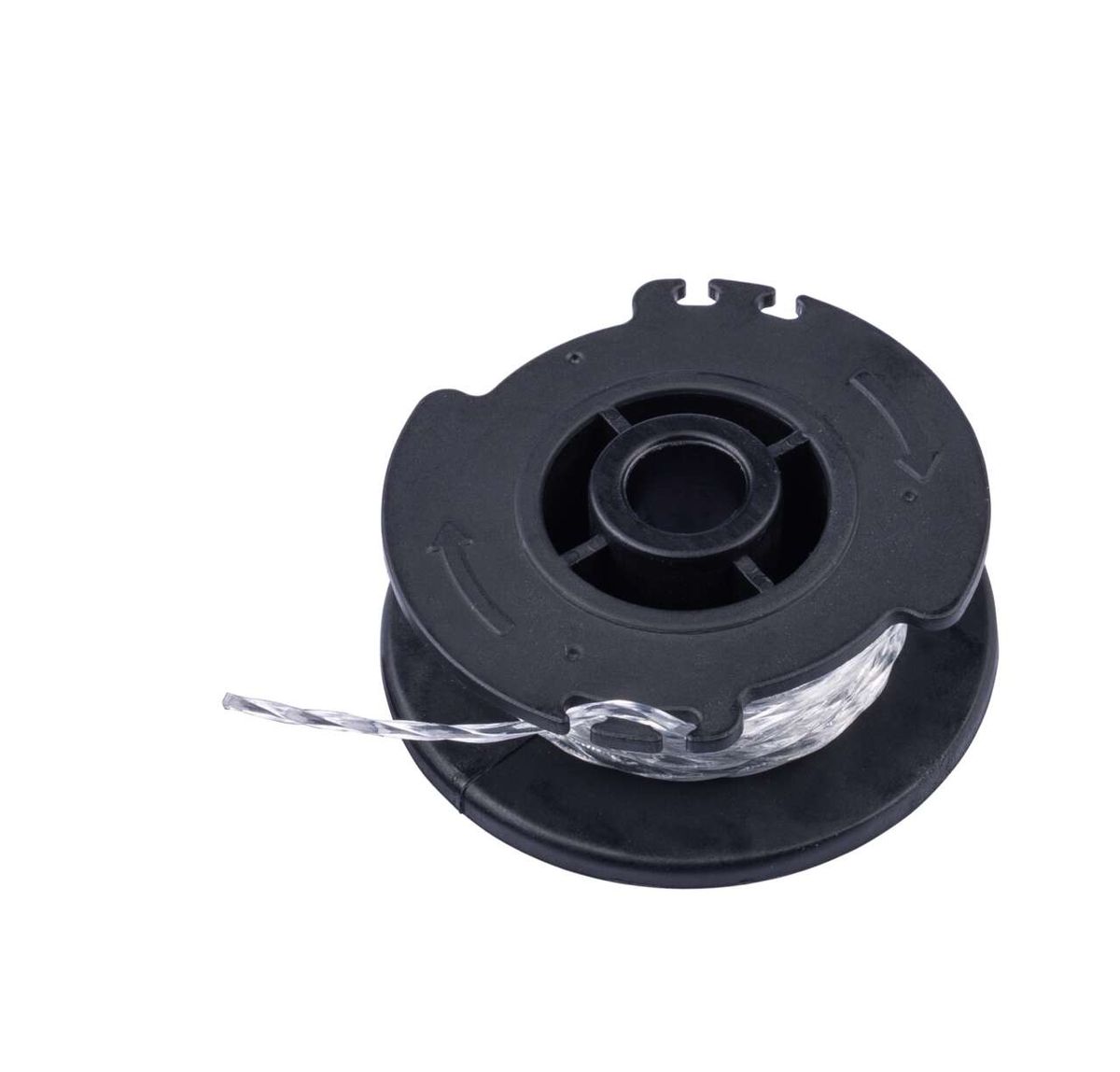 Fadenspule von Scheppach, von oben betrachtet.