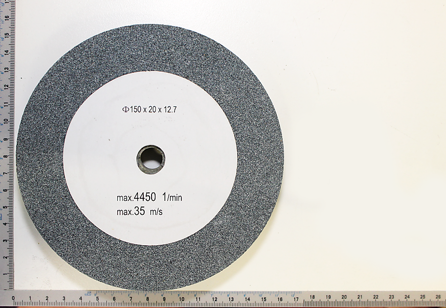 Scheppach Schleifscheibe mit Maßen Ø 150 x 20 x 12,7 mm, max. 4450 U/min und 35 m/s