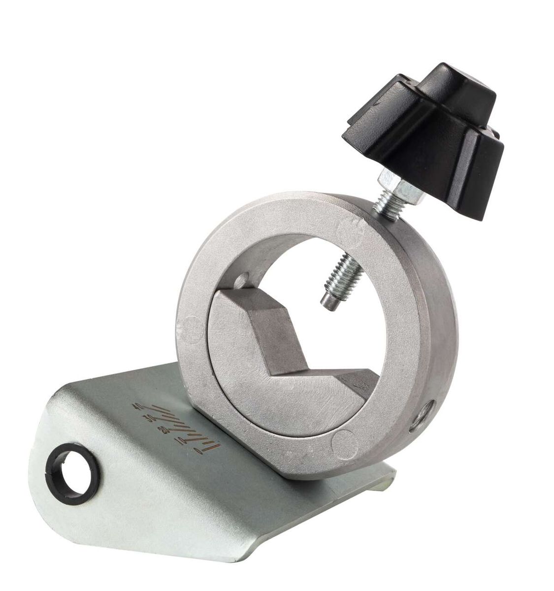 Vorrichtung 55 für Hohleisen und Röhren von Scheppach, Ansicht von oben.