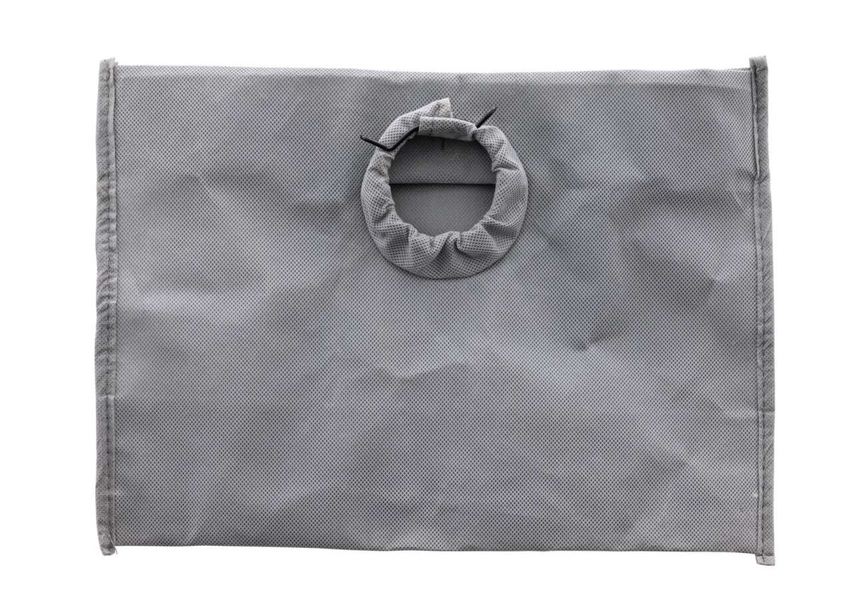 Staubbeutel von Scheppach, von vorne gezeigt.