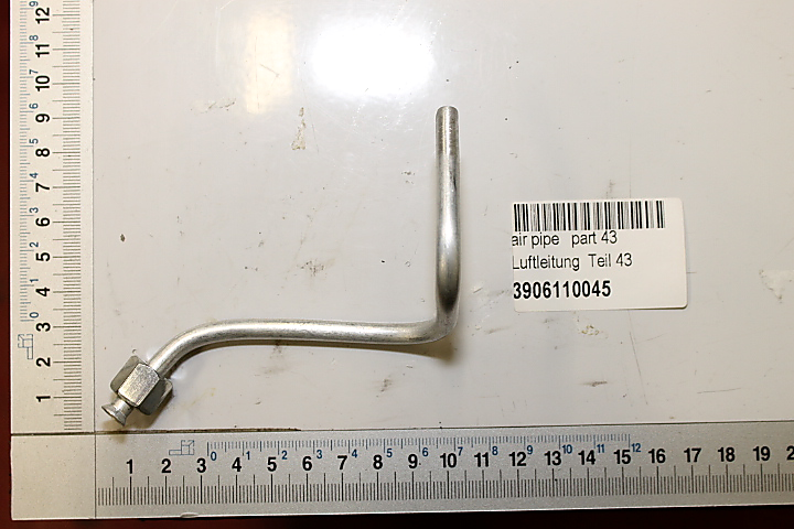 Scheppach-Luftleitungsteil (Bogen), Teilnummer 43, Artikel 3906110045
