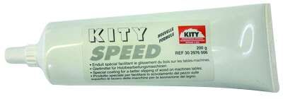 Kity Speed Kleber in Tube, 200 g, Artikelnummer 30 33760 006, von der Seite gezeigt.