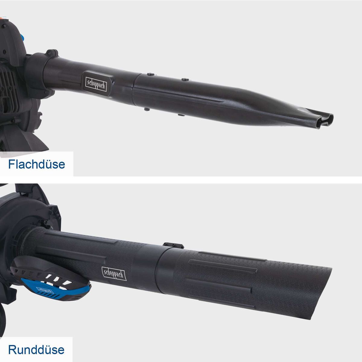 Flachdüse für Scheppach-Bläs-/Sauggerät, für gleichmäßige Materialverteilung