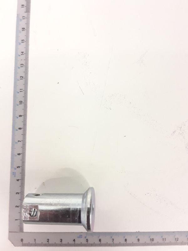 Anschlagmutter Ø30 von Scheppach. Die Mutter wird von der Seite gezeigt.