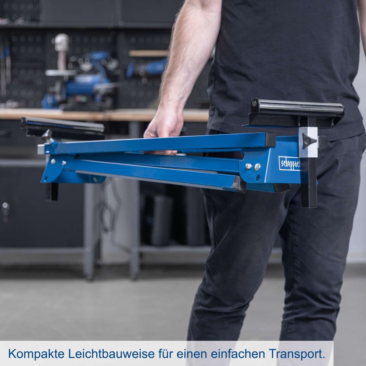 Kompatibles Untergestell für leichten Transport mit praktischen Halterungen