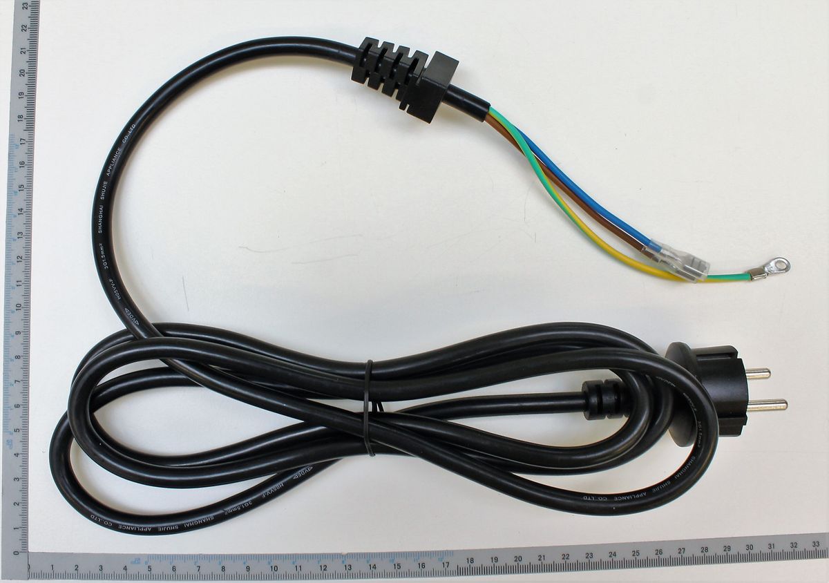 Netzkabel mit Stecker und Kabelbaumanschluss für Scheppach-Produkte