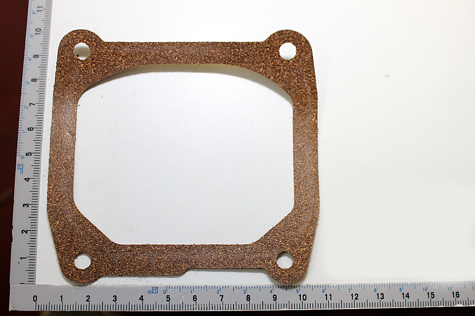 Ventildeckeldichtung von Scheppach, von oben betrachtet.