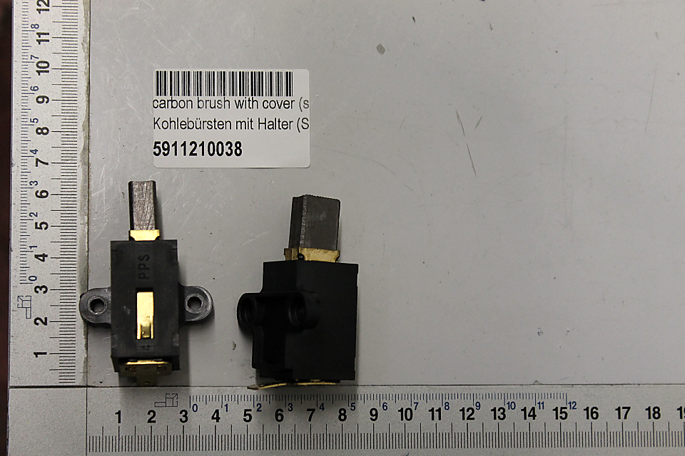 Scheppach-Kohlebürstenhalter mit integriertem Bürstenpaar (Teil 5911210038)