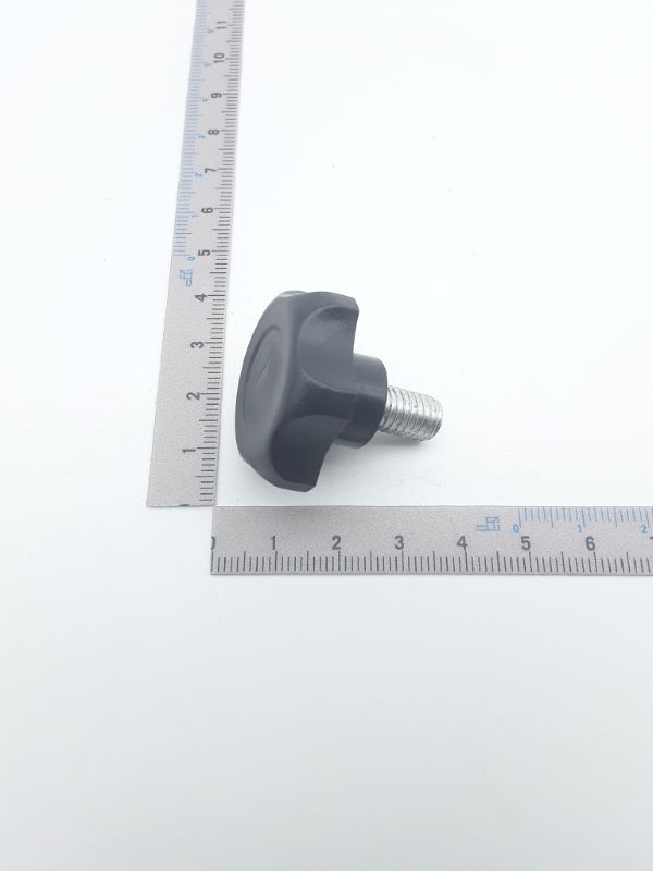 Scheppach-Sterngriffschraube mit Handgriff für Werkstückanschlag