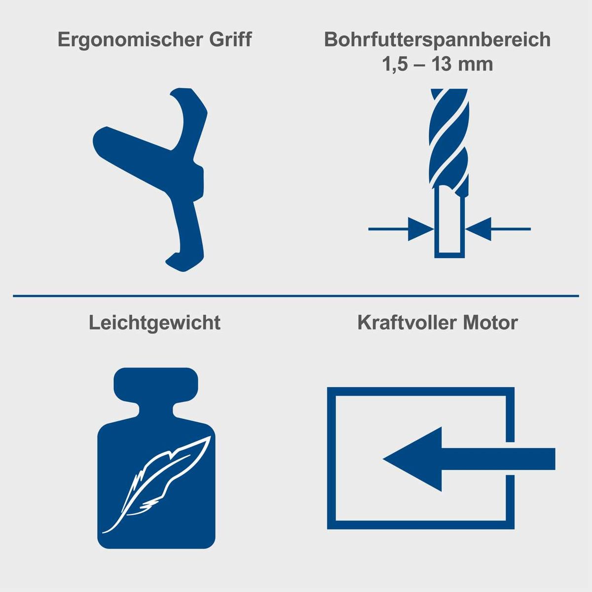 Die Tischbohrmaschine DP55 von Scheppach bietet einen ergonomischen Griff, einen Bohrfutters Spannbereich von 1,5 bis 13 mm, Leichtgewicht und einen kraftvollen Motor.