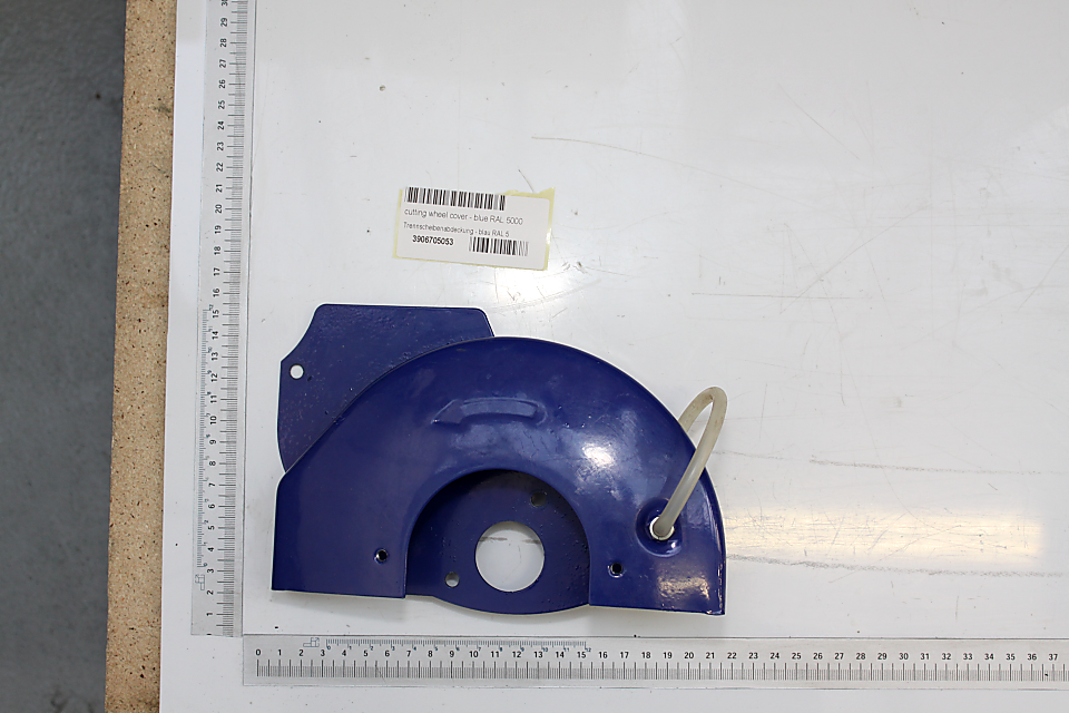 Scheppach-Trennscheibenabdeckung mit Halterung, Teil 3906705053