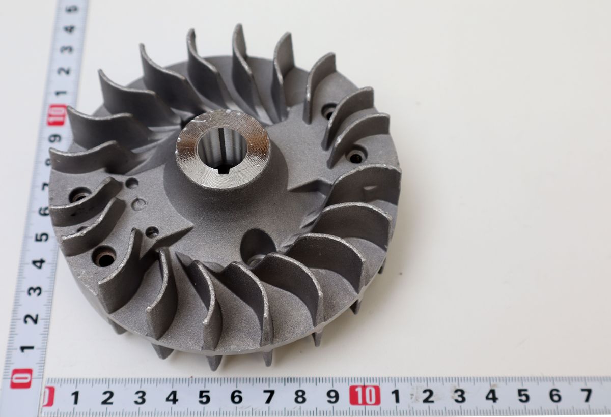 Scheppach Schwungscheibe (Skala) mit Zahnprofil und Bohrung für Montage