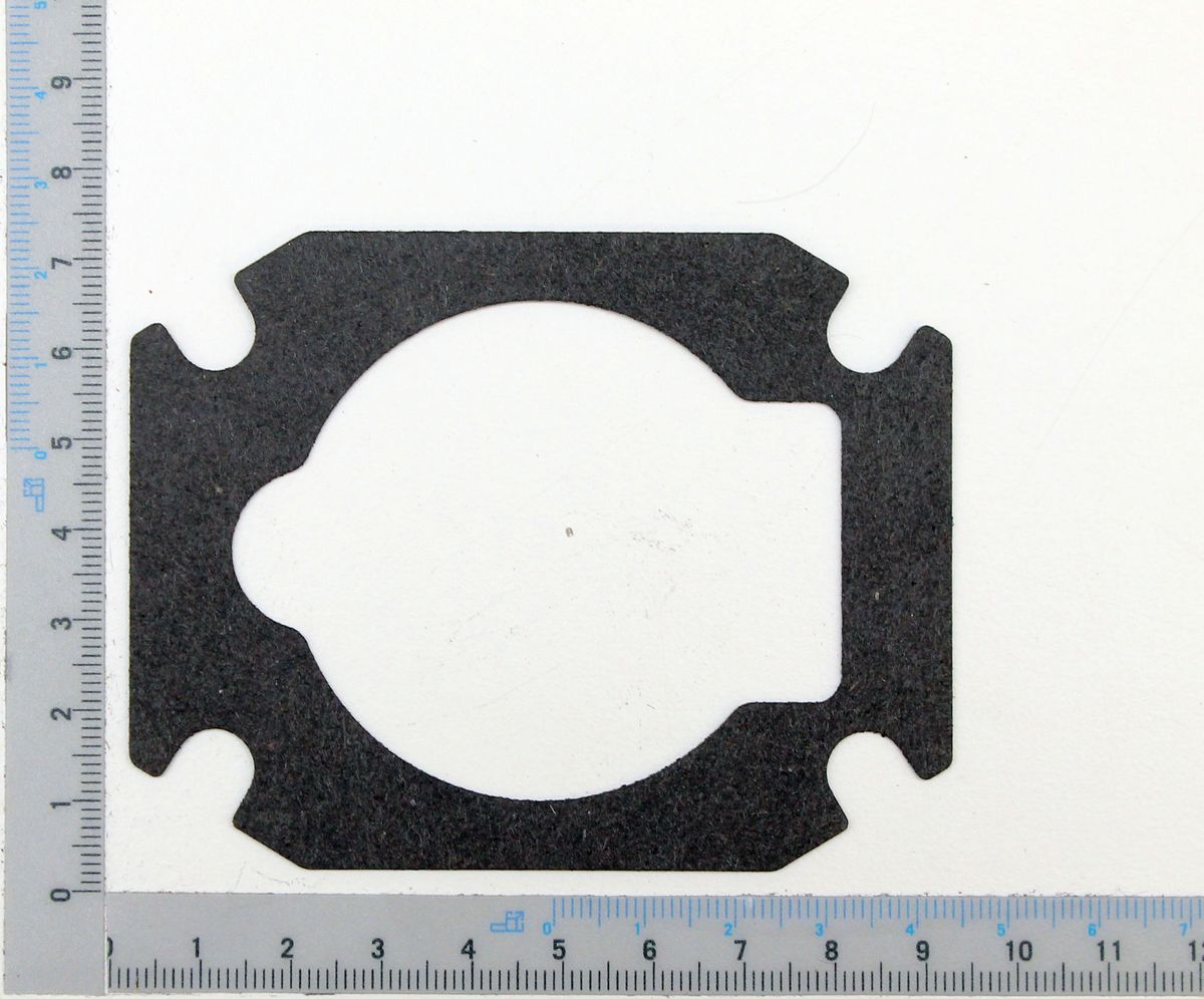 Gummiring mit Aussparung für Dichtung, 90x70 mm, Skala für Maßeinstellung
