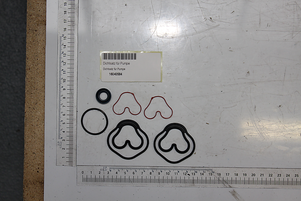 Dichtungsring-Set für Pumpenkomponenten (internes Referenzbild 16040584)