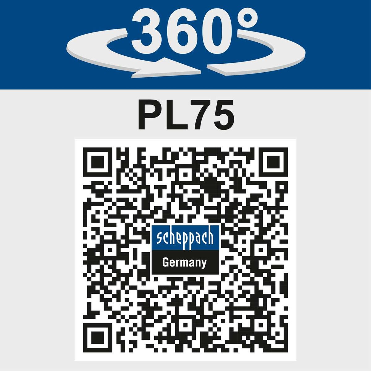 Scheppach Tauchsäge PL75 mit 360°-Drehung und 1600 Watt Leistung, 210 mm Durchmesser