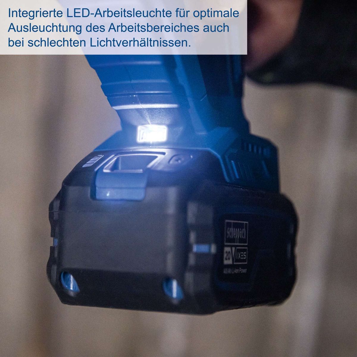 LED-Arbeitsleuchte für optimale Beleuchtung des Arbeitsbereichs